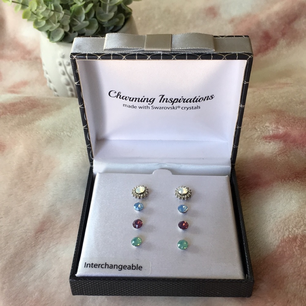 Charming Inspirations Swarovski crystal earrings